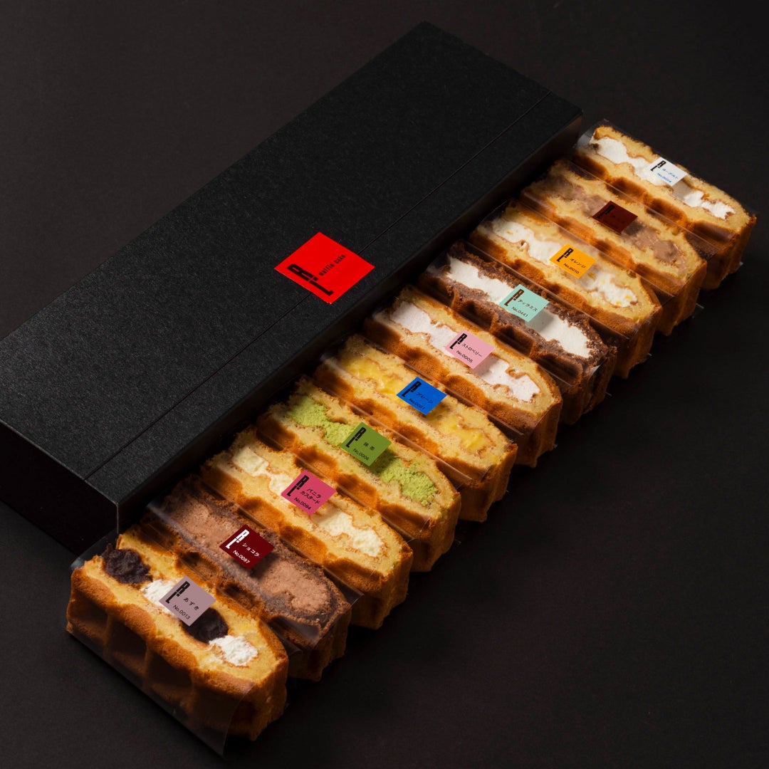 【送料込】 ワッフルケーキ10個入り