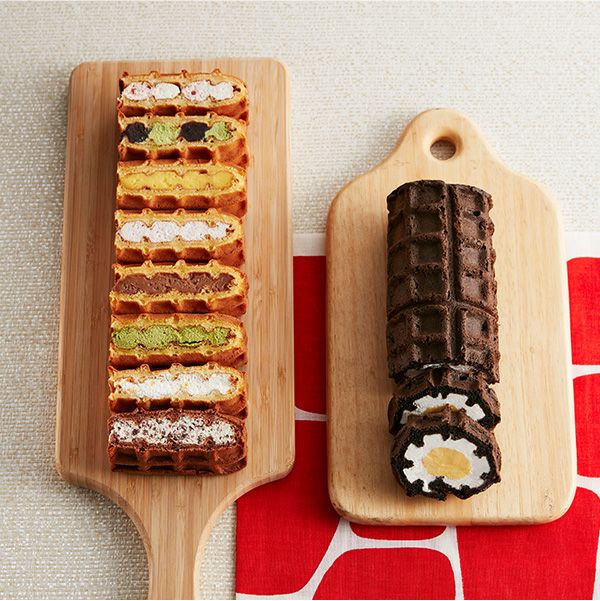 お取り寄せワッフル&くるくるワッフルセット(大人のバニラカスタード