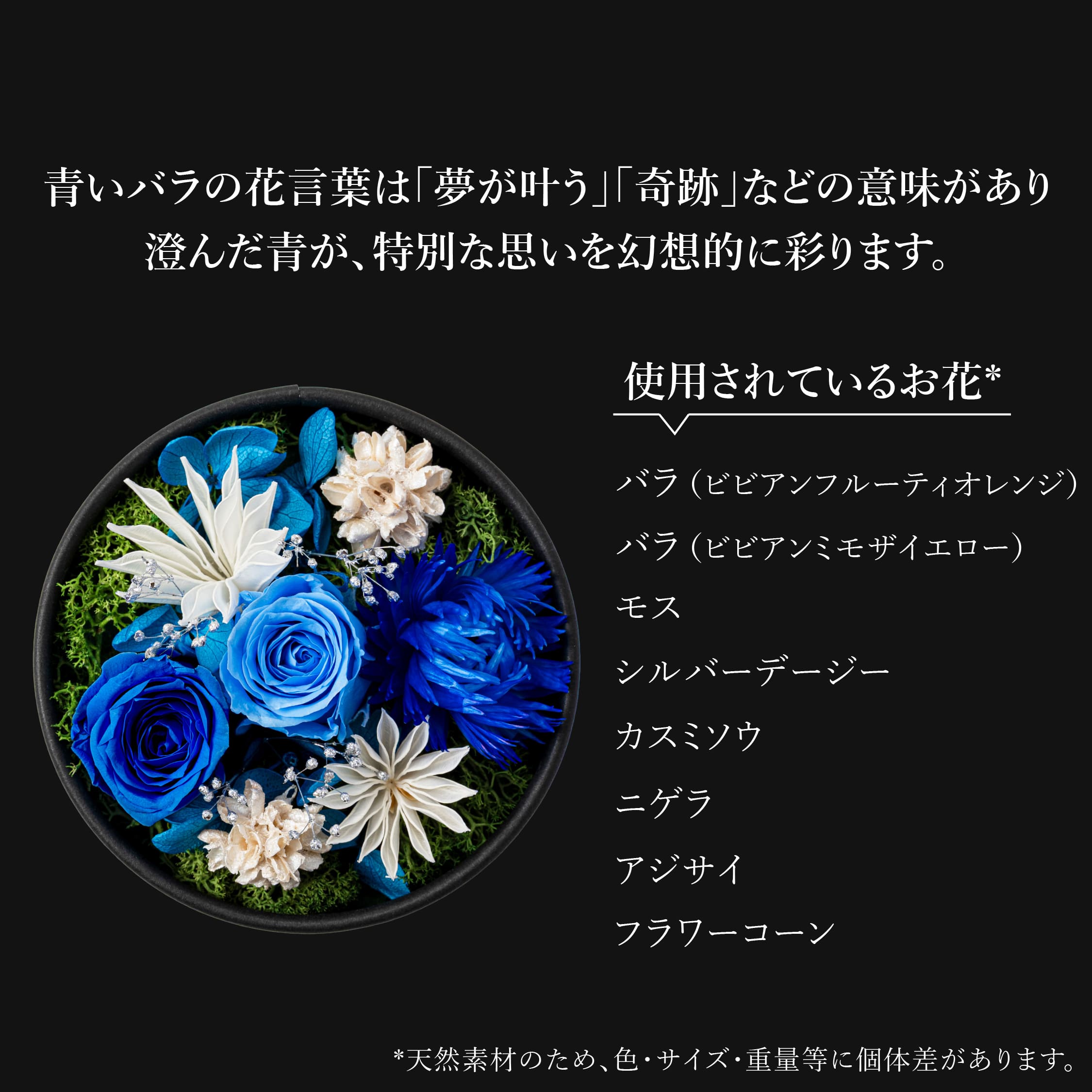 フラワードーム付き ワッフルケーキ10種セット | 公式オンライン
